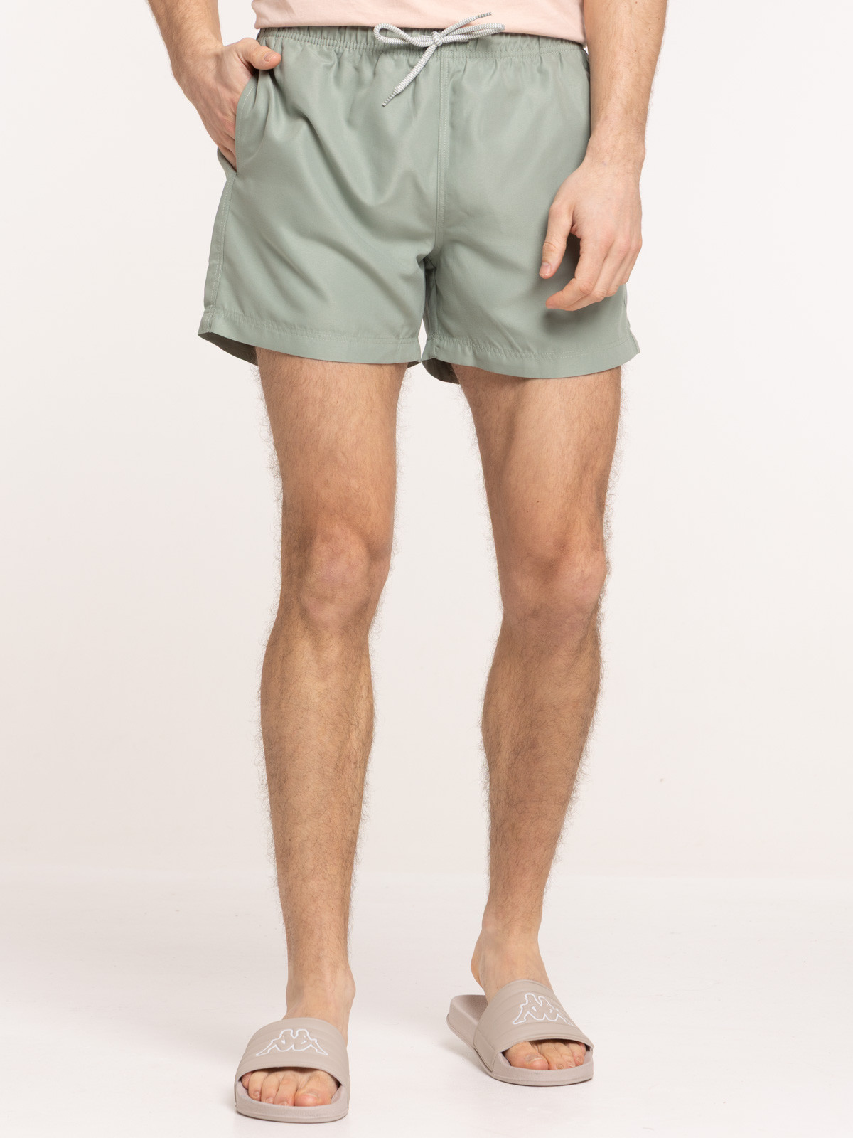 Short de bain uni homme