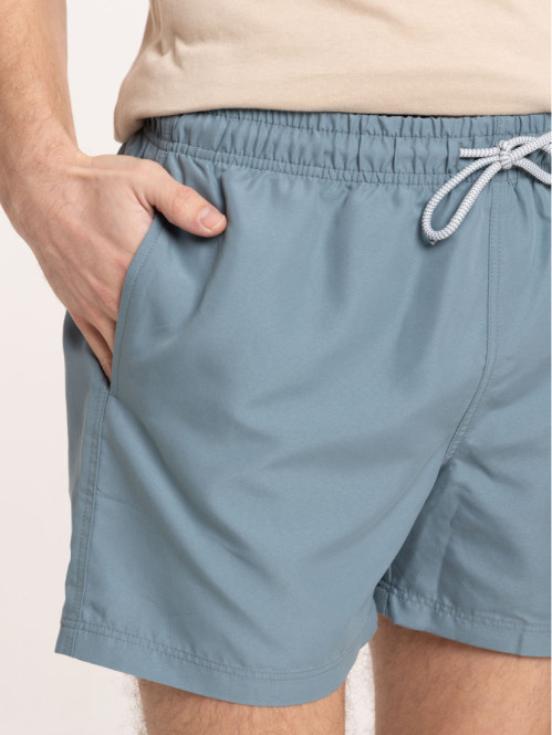 Short de bain uni homme