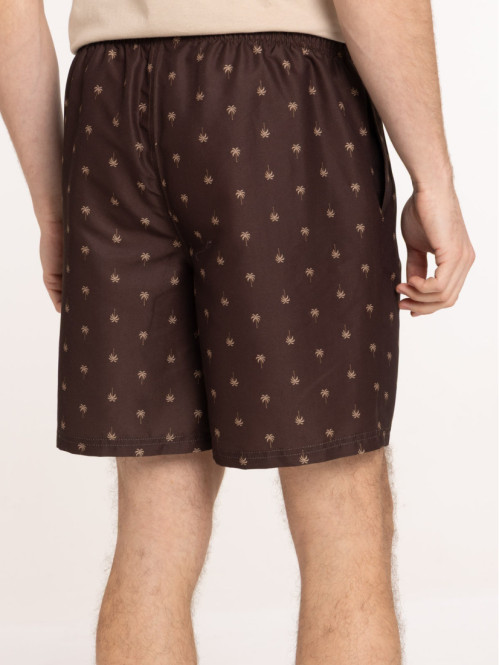 Short de bain motif palmier...