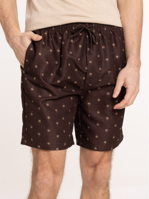 Short de bain motif palmier...