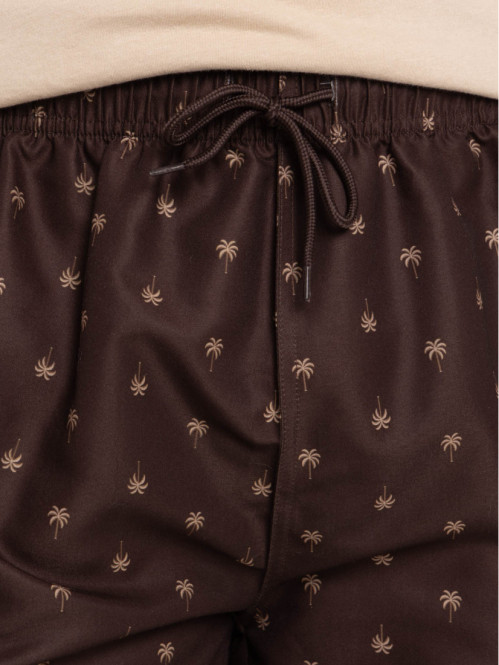 Short de bain motif palmier...
