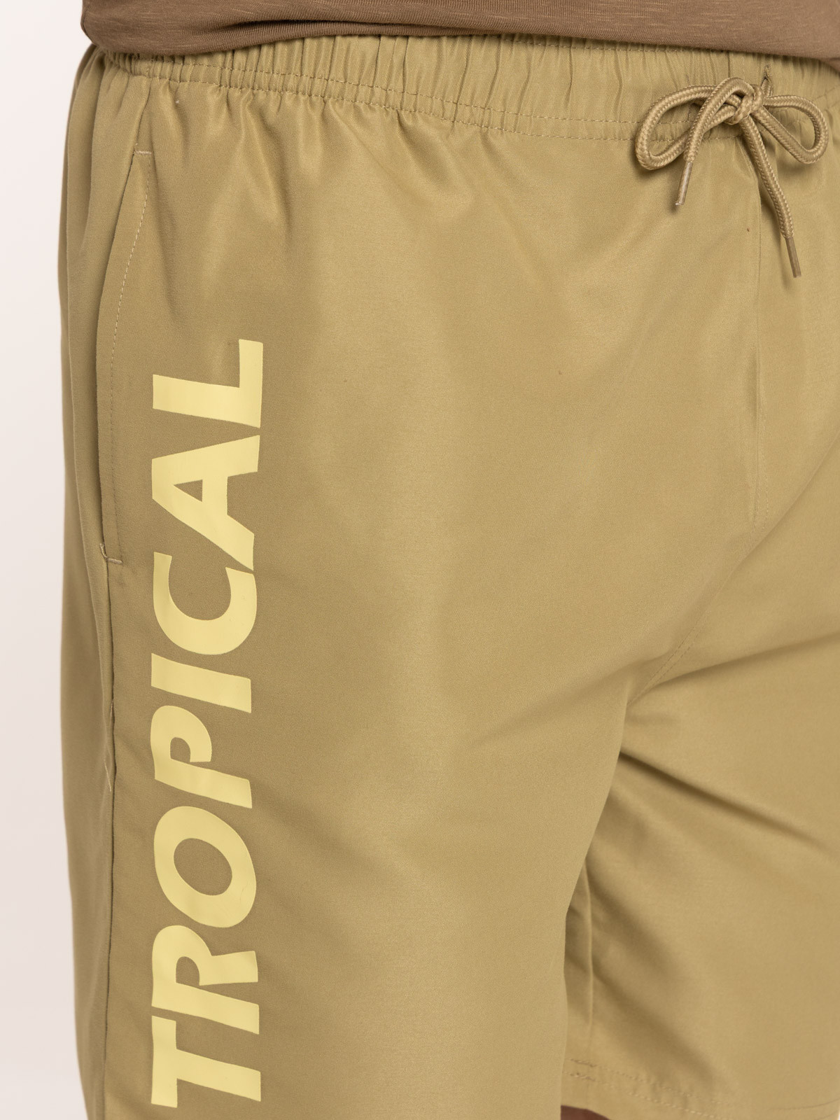 Short de bain tropical homme