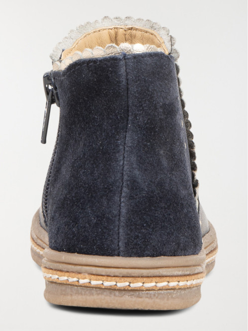 Bottines navy fille (31-35)