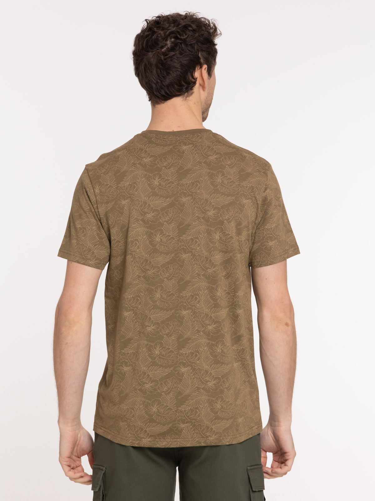 T-shirt imprimé feuillage homme T-shirt imprimé feuillage homme