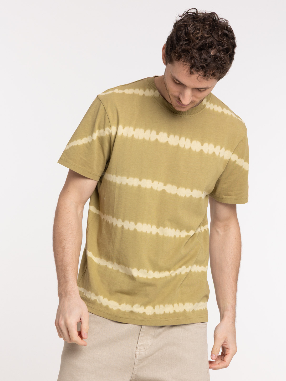 Tee-shirt effet tie and dye homme