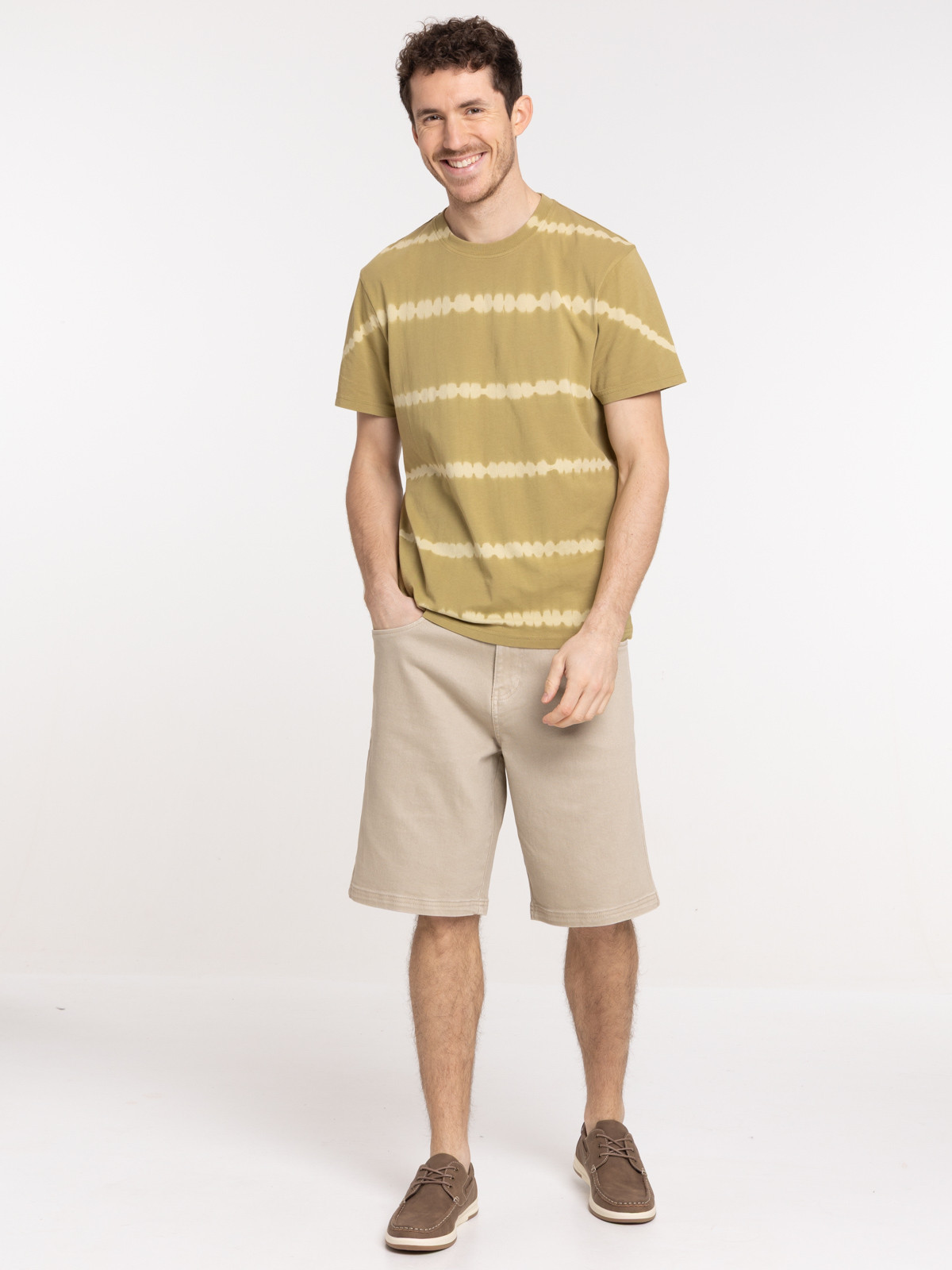 Tee-shirt effet tie and dye homme