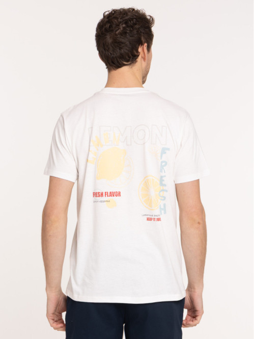 Tee-shirt motifs citrons homme