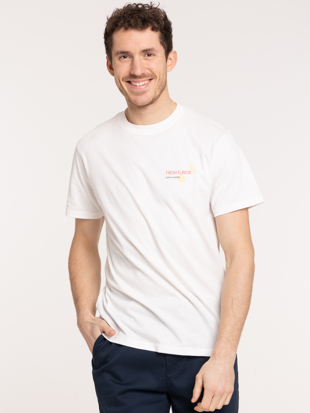 Tee-shirt motifs citrons homme