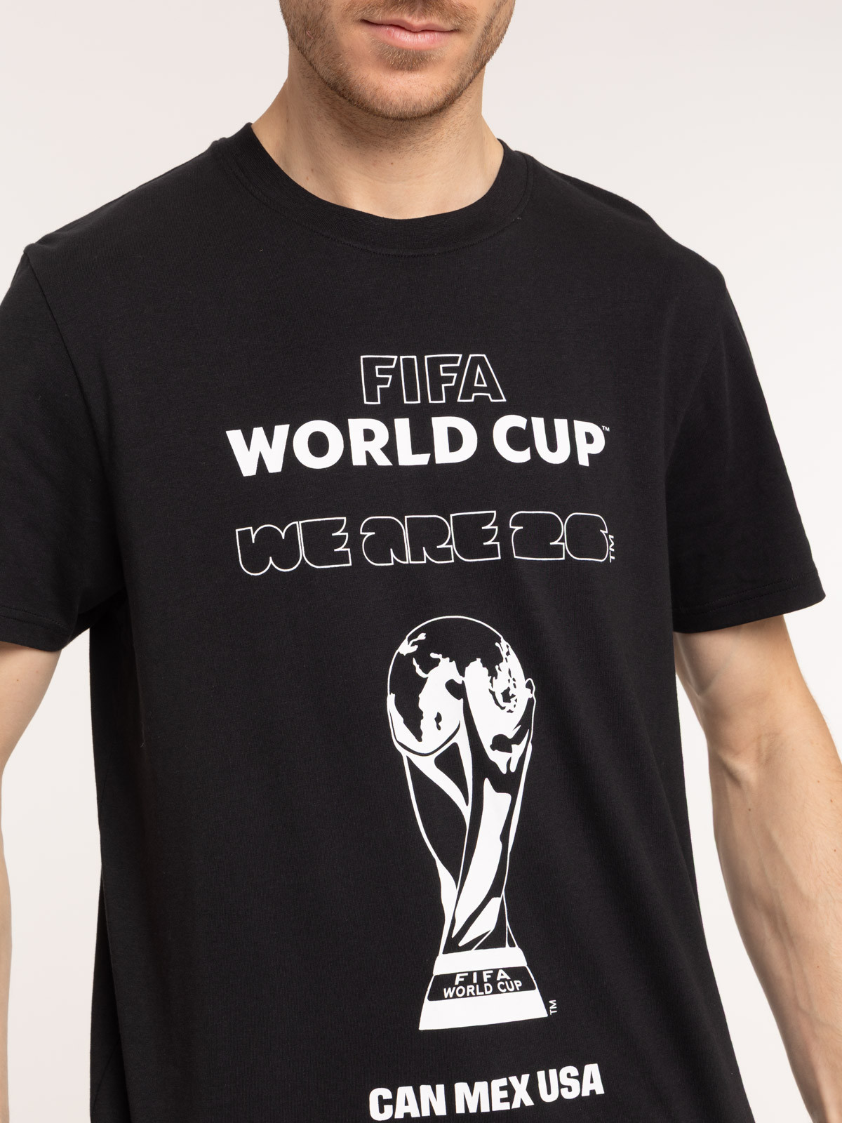 T-shirt homme noir FIFA 2026