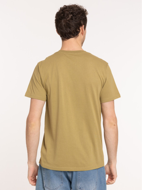 T-shirt col rond coloris...