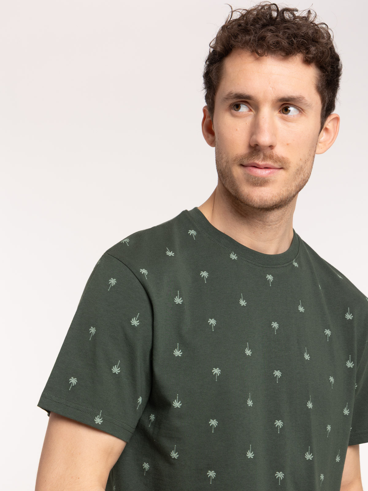T-shirt motif palmier empire homme T-shirt motif palmier empire homme