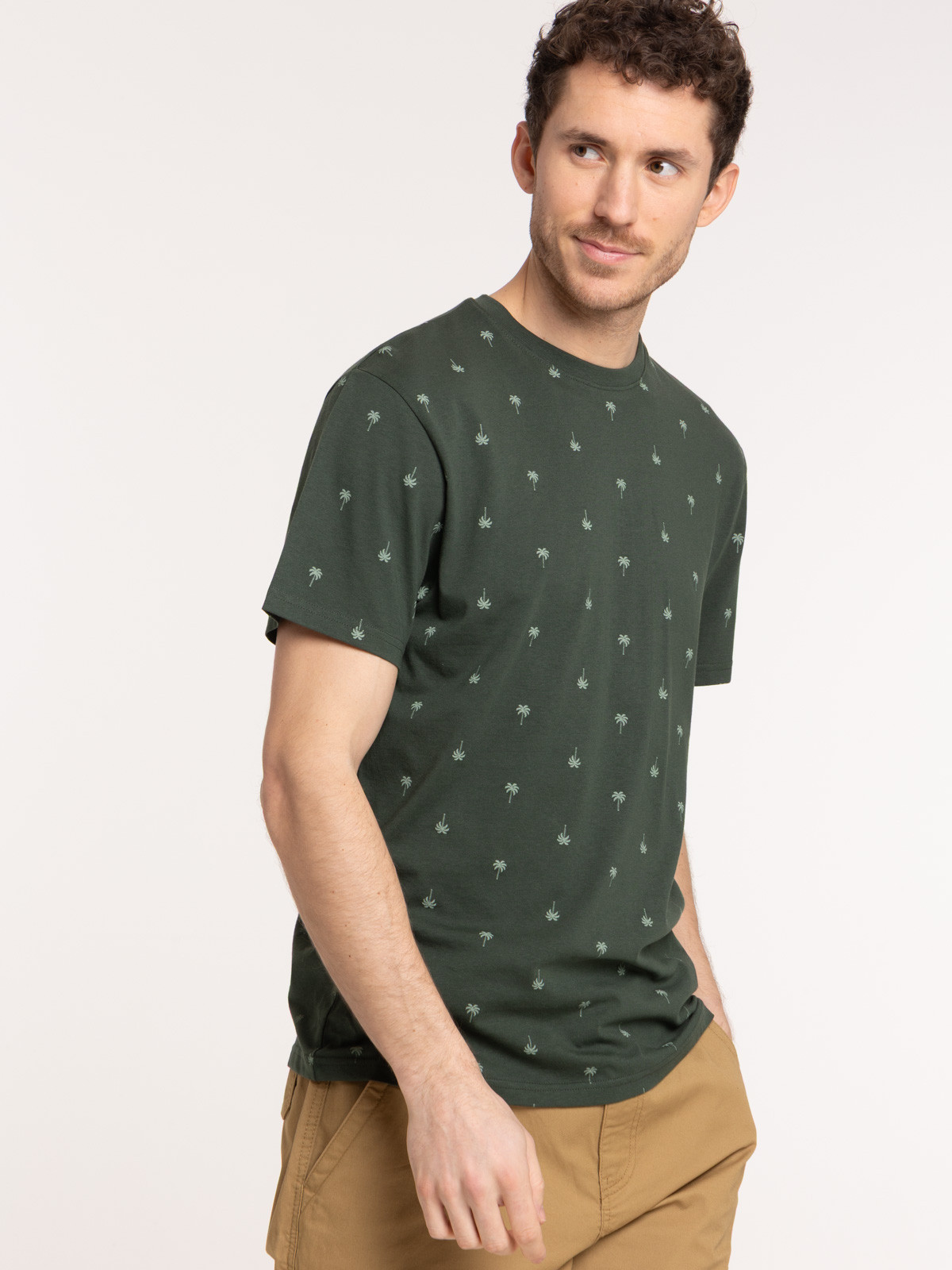 T-shirt motif palmier empire homme T-shirt motif palmier empire homme