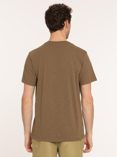 T-shirt col rond message...