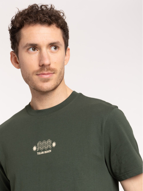 T-shirt tulum beach homme