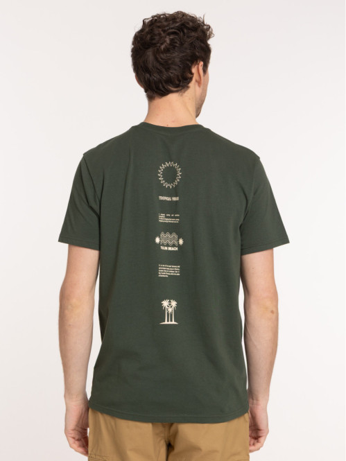T-shirt tulum beach homme