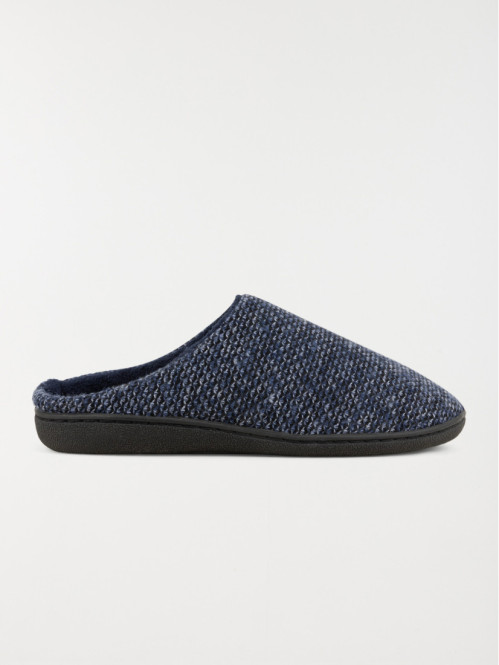 Chaussons coloris navy homme (41-46)