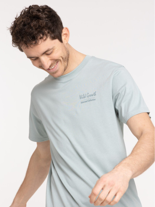 T-shirt imprimé devant et...