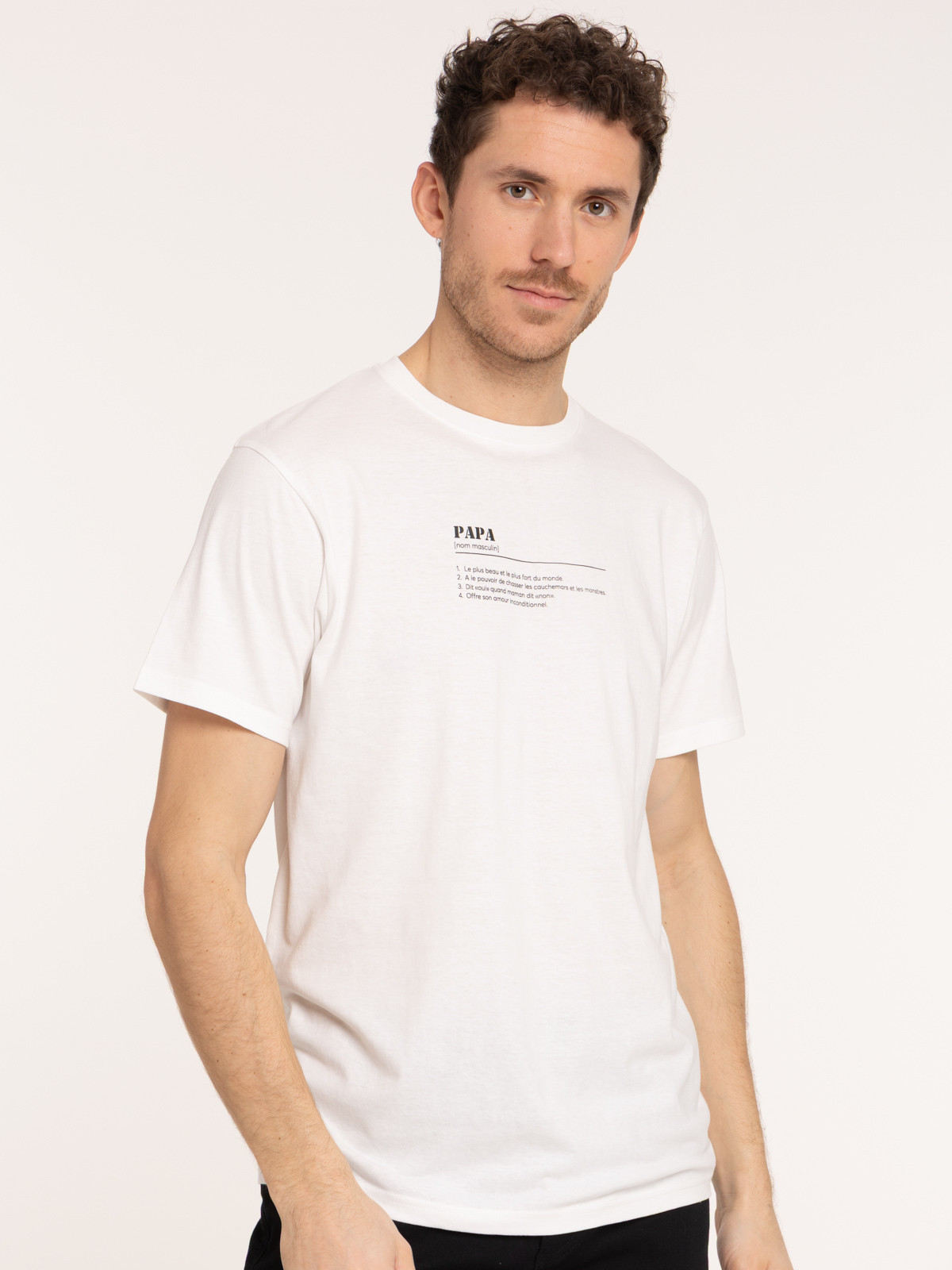 T-shirt définition papa homme