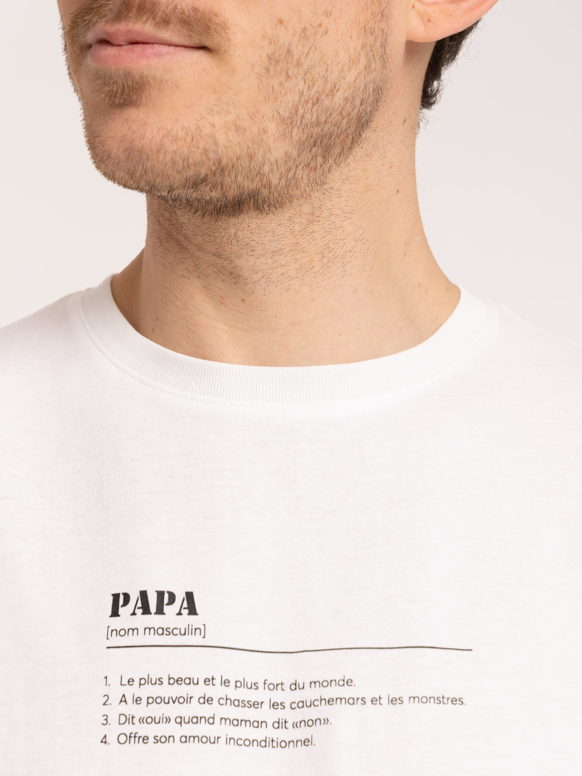 T-shirt définition papa homme
