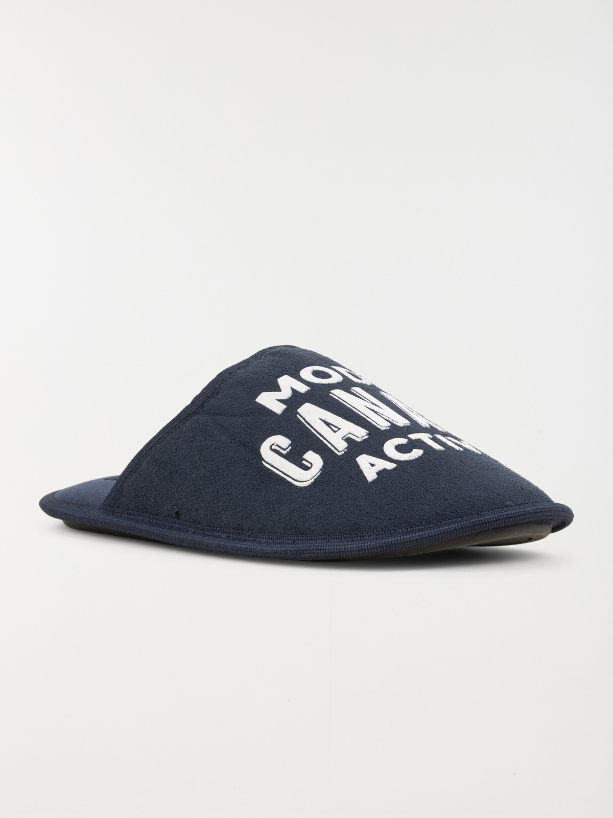 Chaussons message navy homme (41-46)