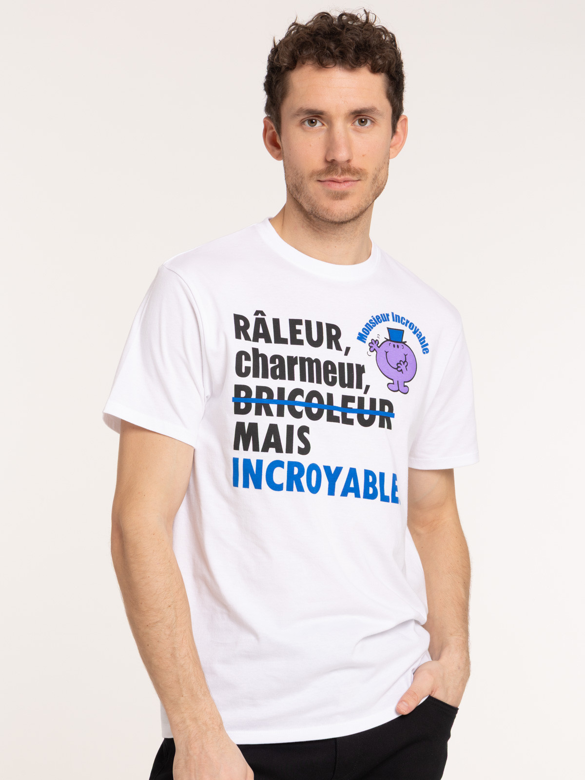 Tee-shirt Monsieur Incroyable homme