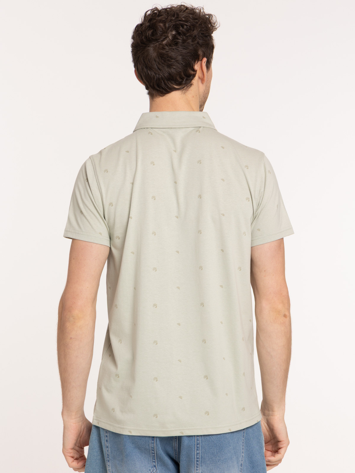 Polo sauge imprimé homme