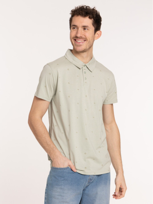 Polo sauge imprimé homme