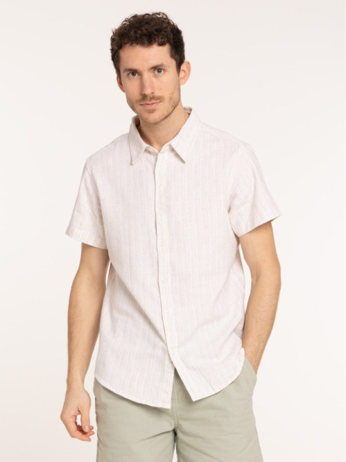 Chemise rayée manches...