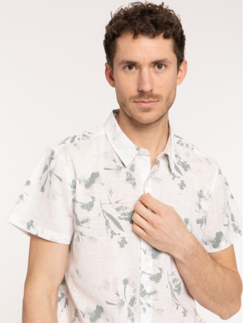Chemisette imprimée homme