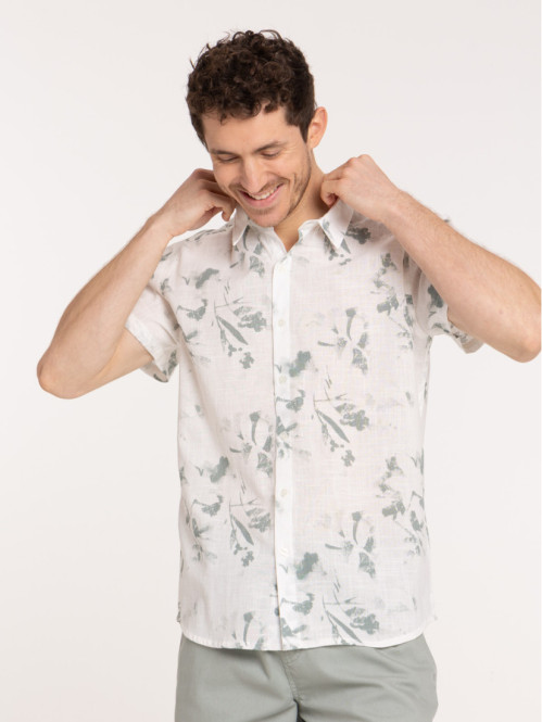 Chemisette imprimée homme