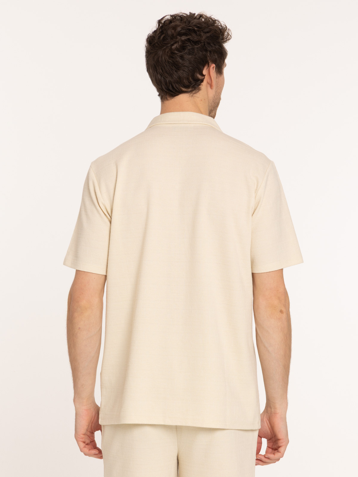 Chemisette col tailleur homme