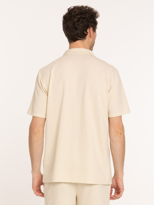 Chemisette col tailleur homme