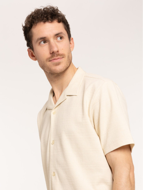 Chemisette col tailleur homme