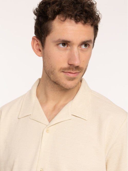 Chemisette col tailleur homme