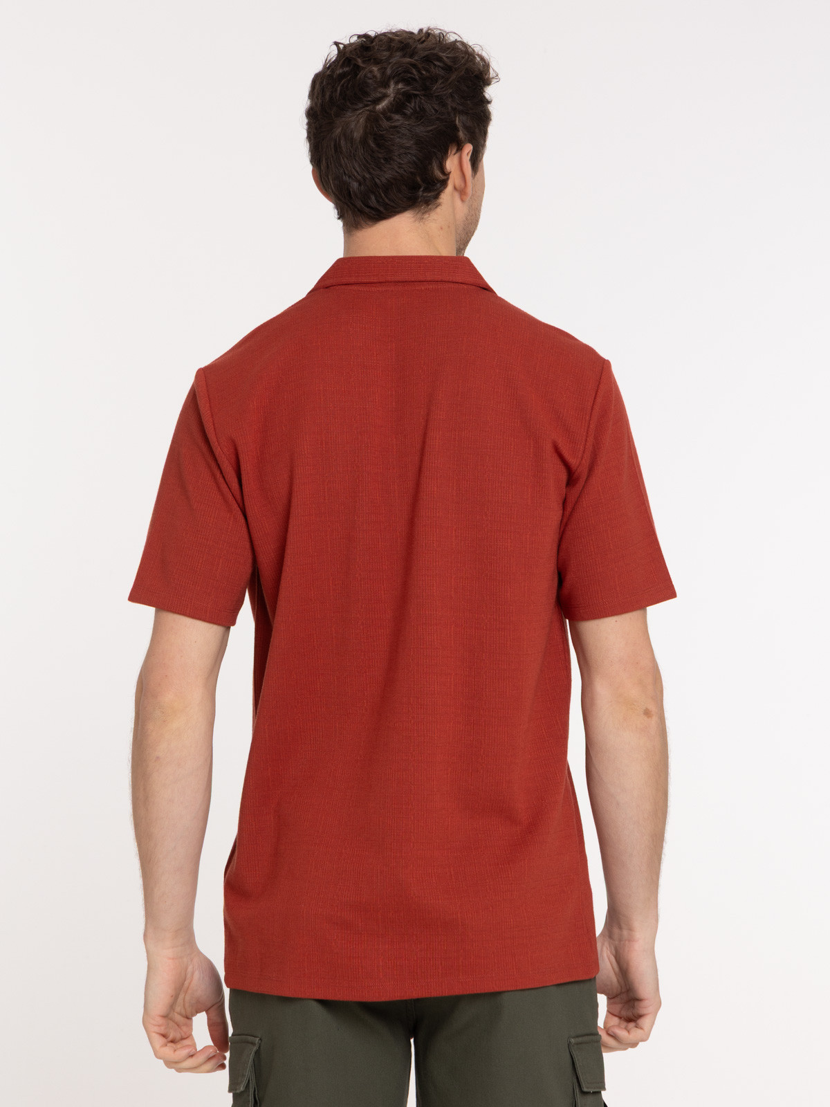 Chemisette homme col tailleur homme