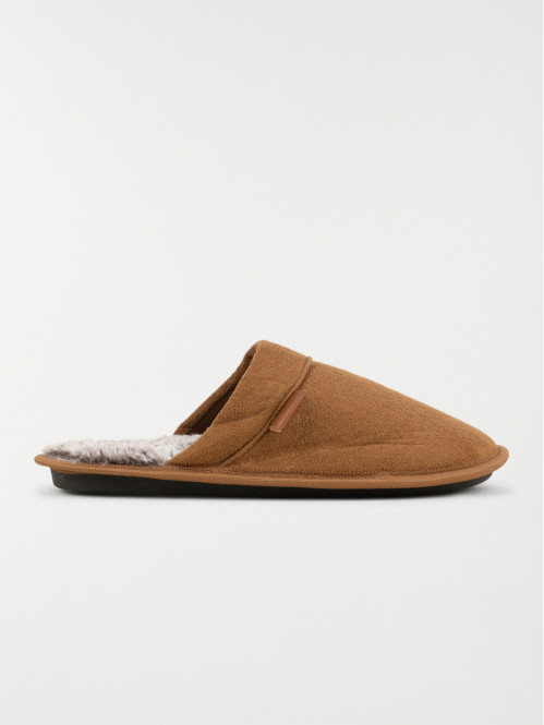 Chaussons marrons homme (41-46)