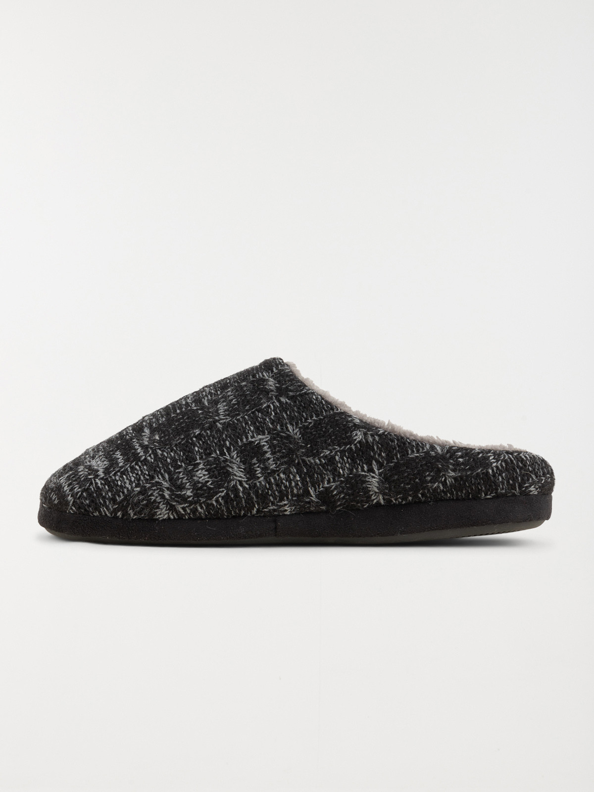 Chaussons coloris noir homme (40-45)