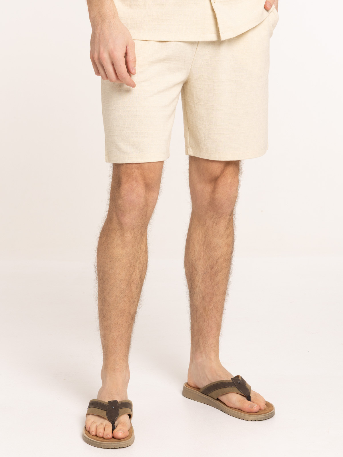 Short taille élastiquée homme