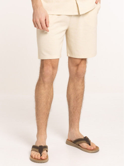 Short taille élastiquée homme
