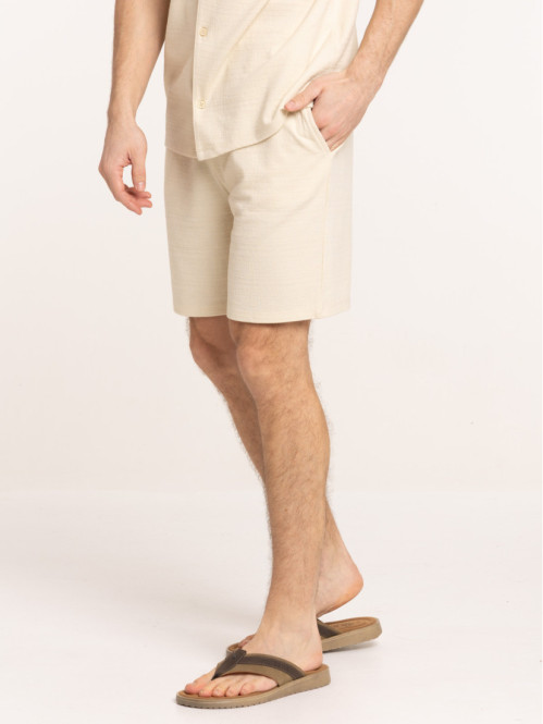 Short taille élastiquée homme