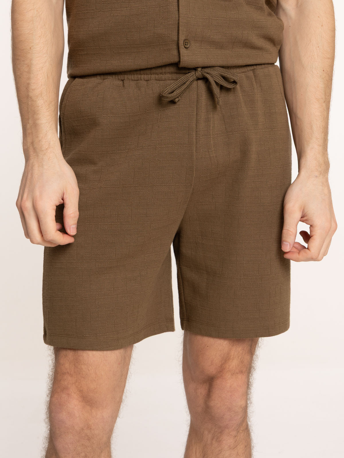 Short taille élastiquée homme