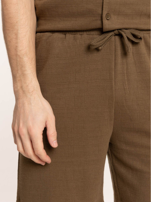 Short taille élastiquée homme