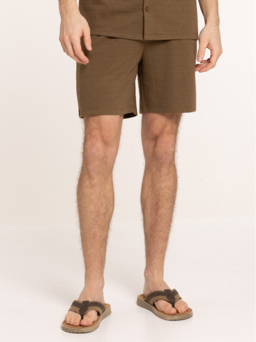 Short taille élastiquée homme