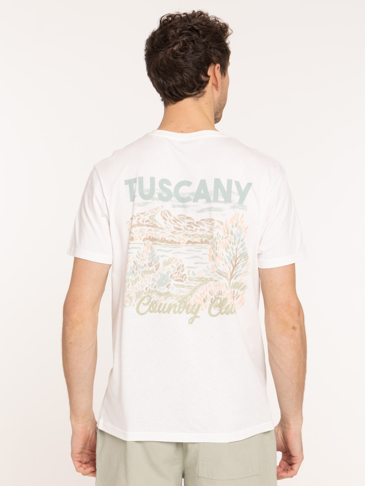 T-shirt imprimé country club homme