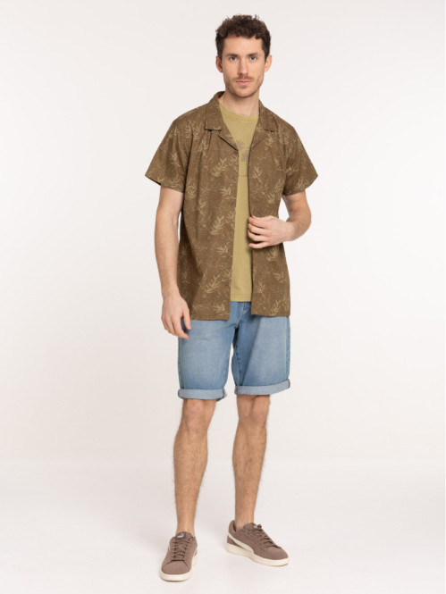 Chemise manches courtes...