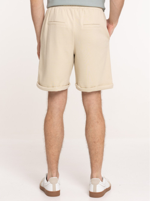 Short taille élastiquée homme