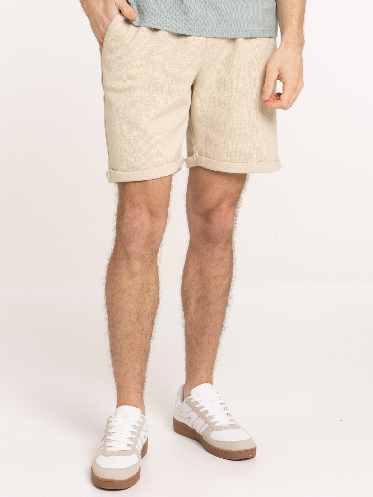 Short taille élastiquée homme