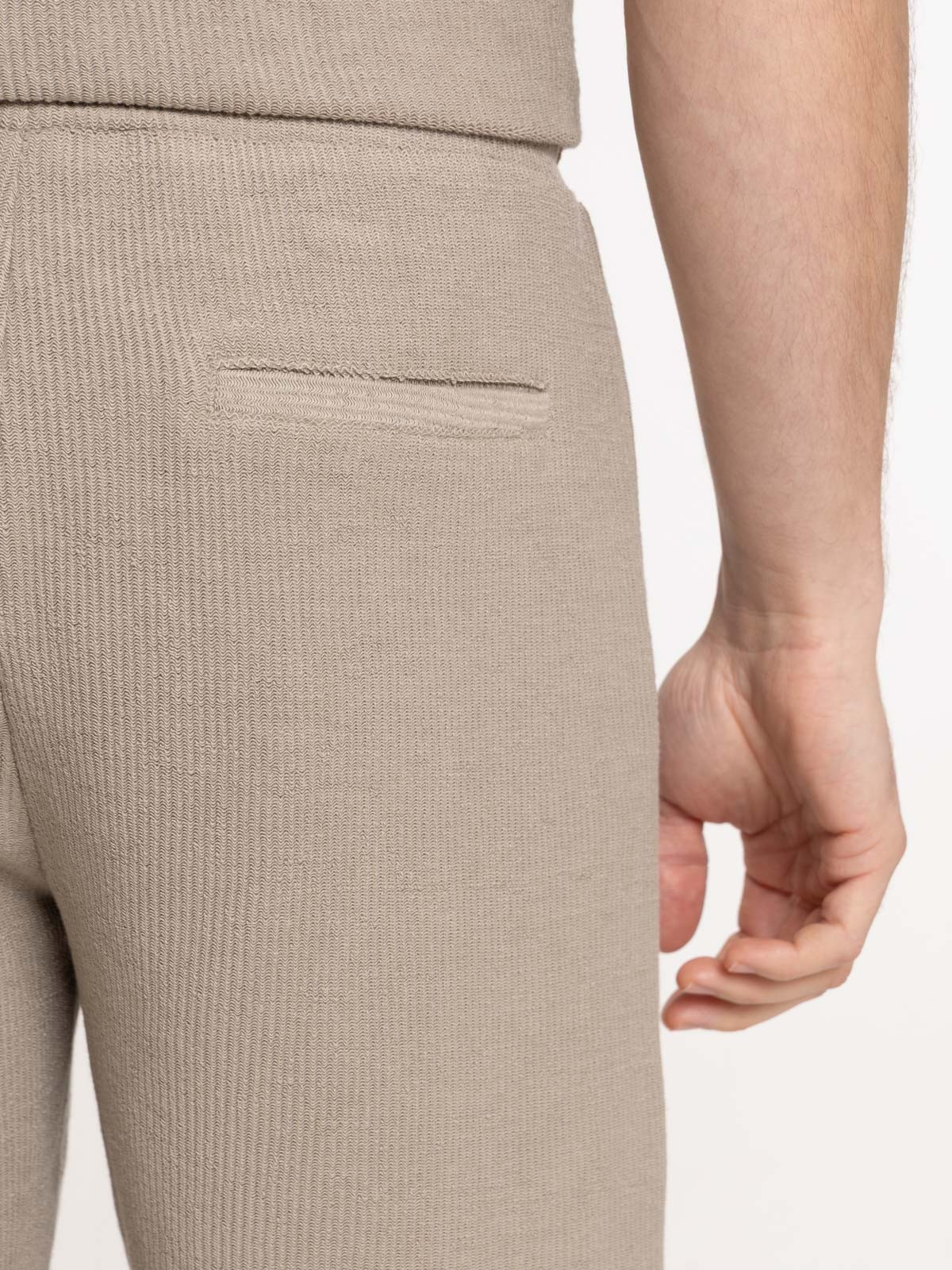 Bermuda coloris taupe grisé homme Bermuda coloris taupe grisé homme