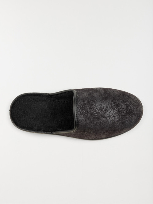 Chaussons noirs homme (40-45)