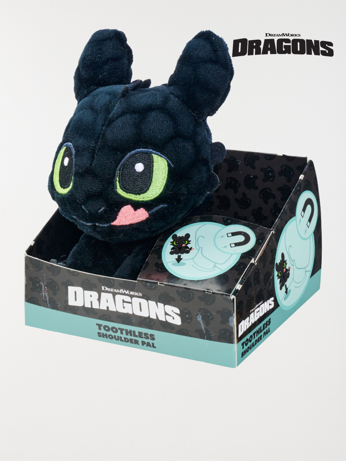 Peluche Krokmou aimanté 12 cm